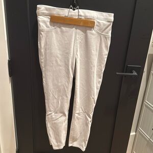 ♥️SPANX Jean-ish Crop Leggings NWT *White